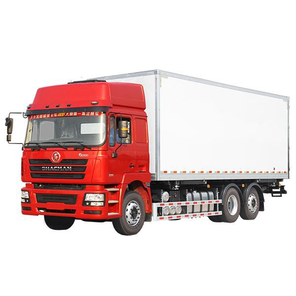 Caminhão de carga com caixa 6x4